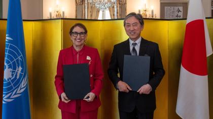 A partnership agreement between UN Trade and Development (UNCTAD) and Japan was inked on 16 May in Geneva.